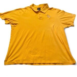Men’s NFL Team Apparel Reebok Minnesota Vikings Embroidered Logo Polo Size XL